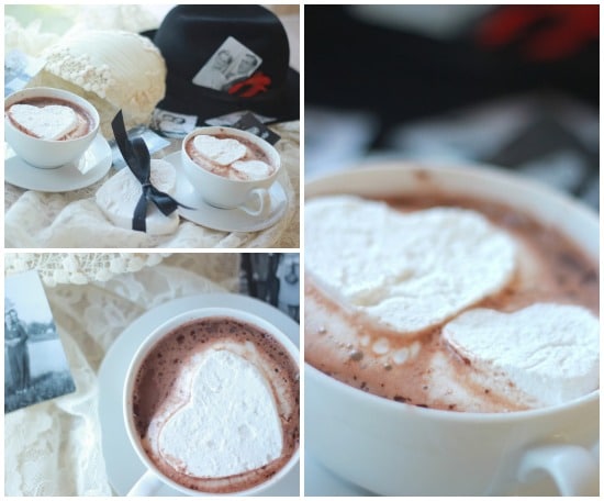 Homemade Marshmallows and Vintage Valentine Decorating Ideas