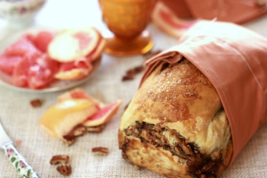 Cardamom Pecan Swirl Bread