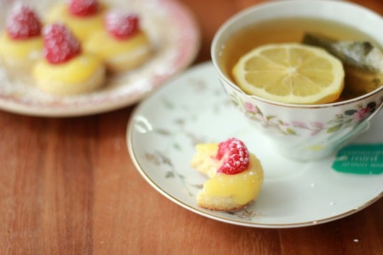 Lemon Curd Tea Biscuits