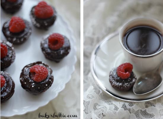 Mini Flourless Chocolate Tortes