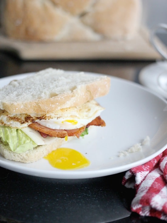 Easiest Bread Recipe, 4 Ingredient Rustic Bread Baker Bettie