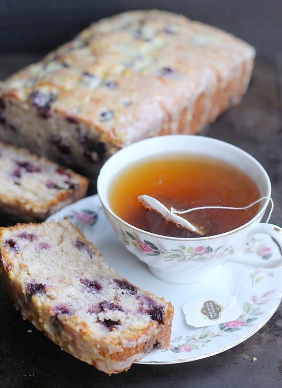 Blueberry Lemon Sour Cream Bread Baker Bettie 