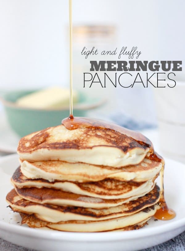 Fluffy Meringue Pancakes Pancake Recipe Without Baking Powder Baker