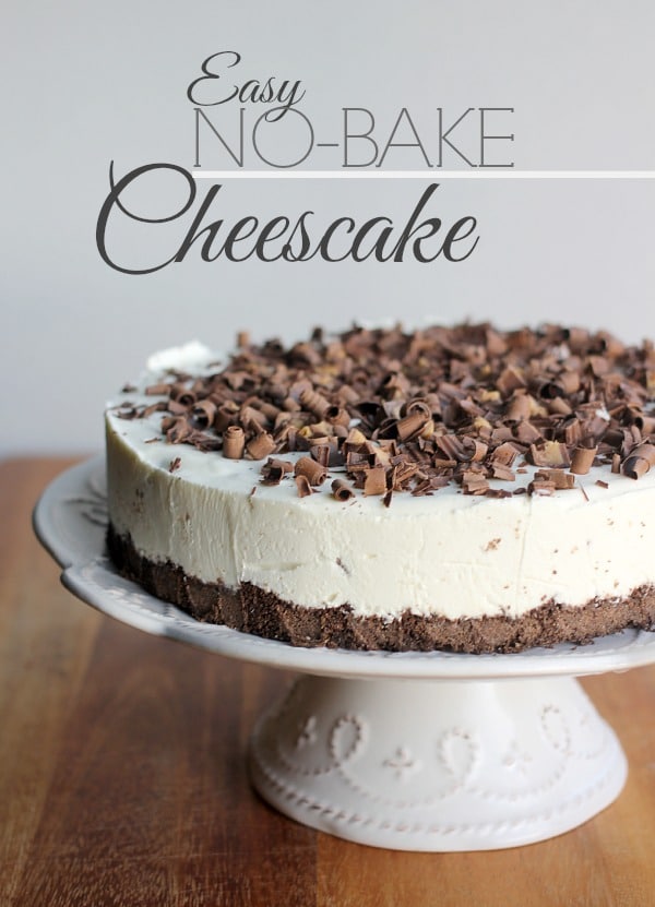 easy no bake cheesecake recipe