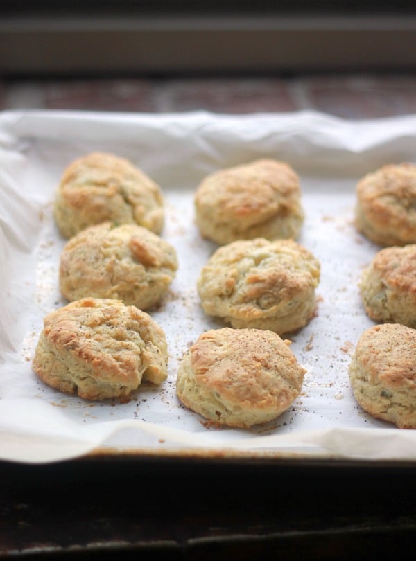 Freeze and Bake Biscuits, Black Pepper and Sage Baker Bettie