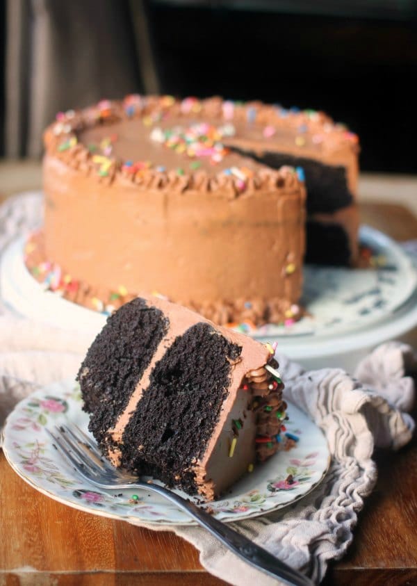 Chocolate Cake With Swiss Meringue Buttercream Baker Bettie