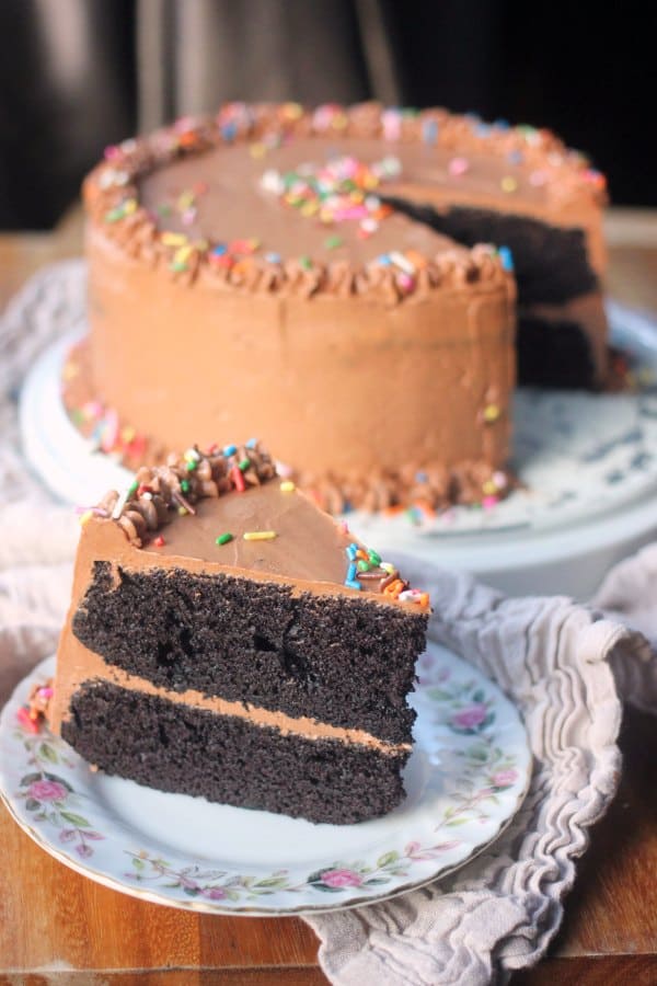 Chocolate Cake With Swiss Meringue Buttercream | Baker Bettie