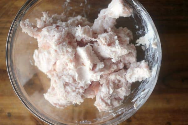 Pork fat paste