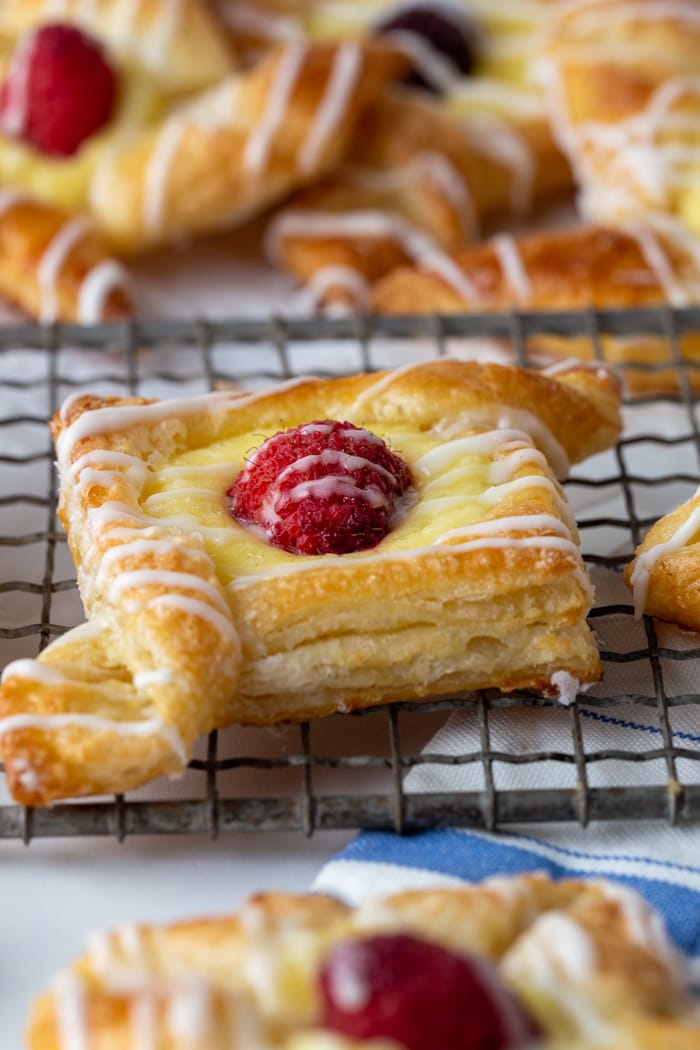 Easy Cream Cheese Puff Pastry Danish Recipe - The Baking ChocolaTess