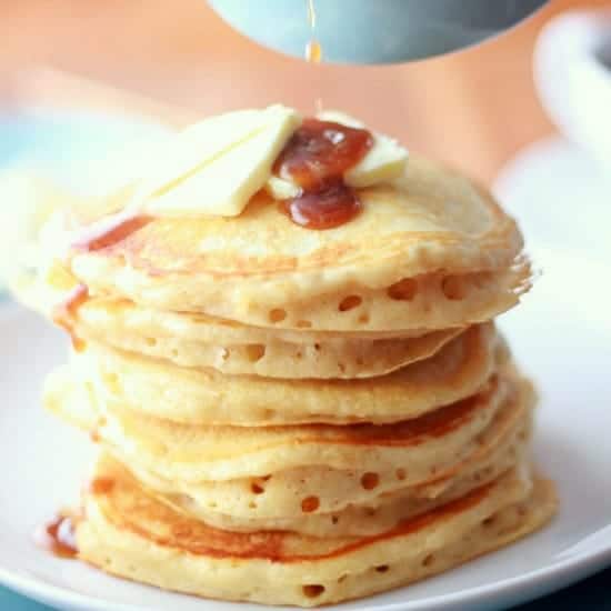 Griddle Cakes Recipe (Old Fashioned Pancakes)