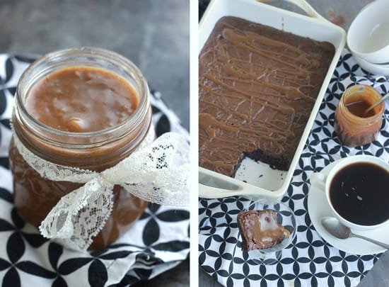 Vegan Salted Caramel Brownies (gluten free)- Baker Bettie