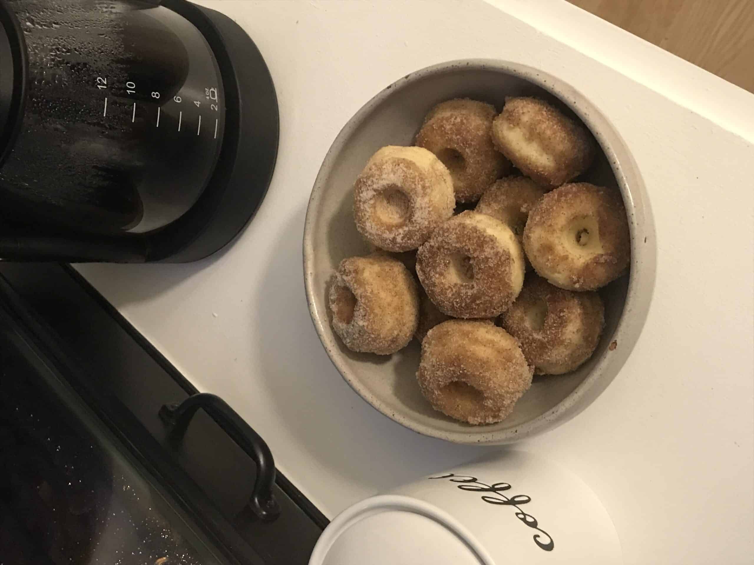 Mini Baked Donut Recipe, Cinnamon Sugar Mini Donuts Baker Bettie
