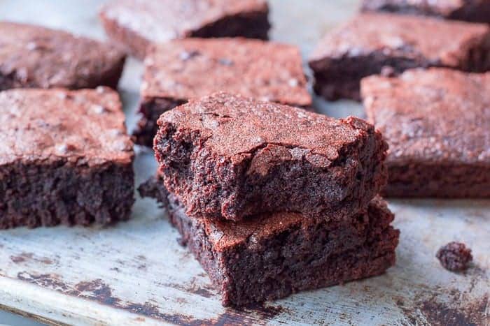 Easy Brownie Recipe With 5 Ingredients Cocoa Brownies Baker Bettie