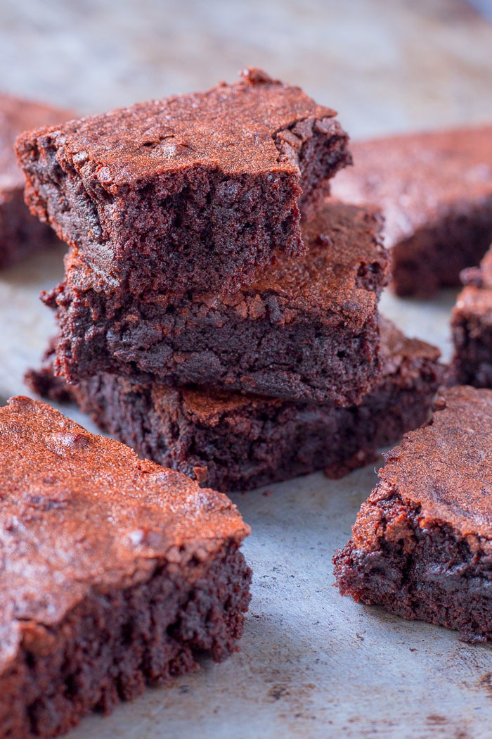 Easy Brownie Recipe with 5 Ingredients, Cocoa Brownies ...