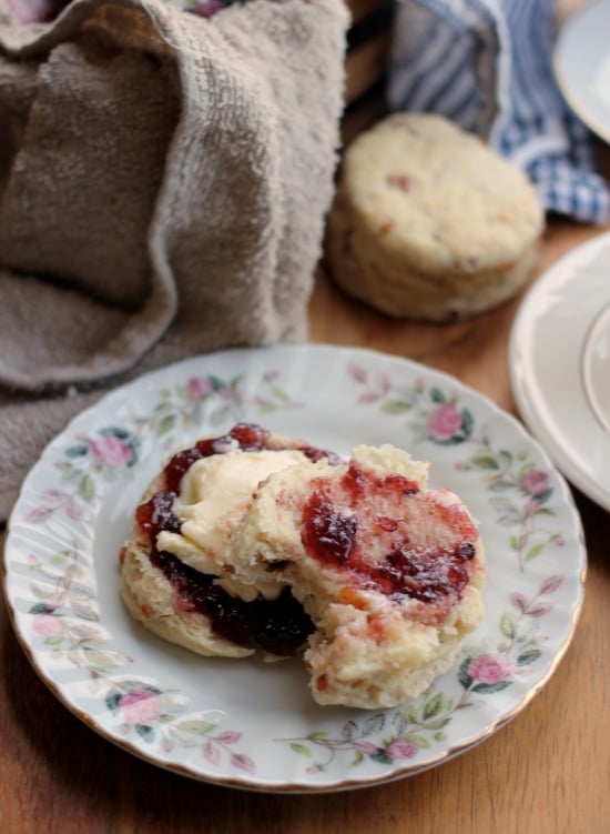 Buttermilk Bacon Biscuits Baker Bettie