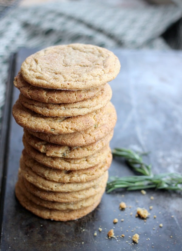 A large stack of chewy brown sugar snickerdoodles