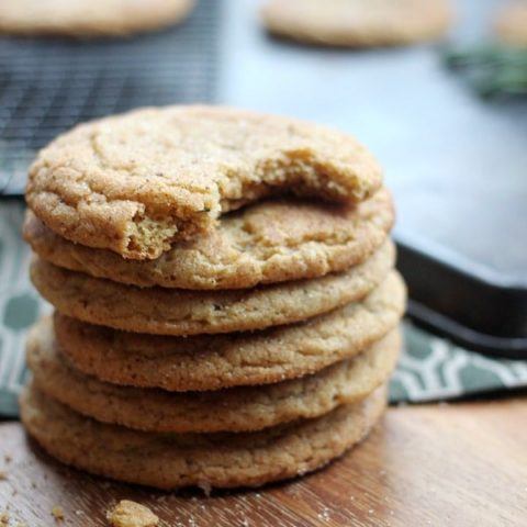 Chewy Brown Sugar Snickerdoodles