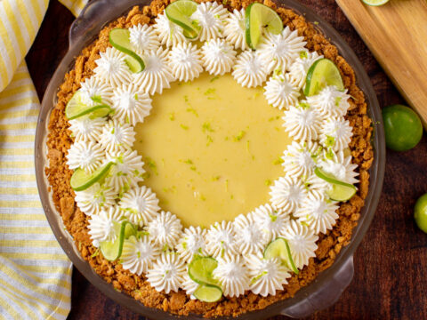 Easy Key Lime Pie with Graham Cracker Crust | Baker Bettie