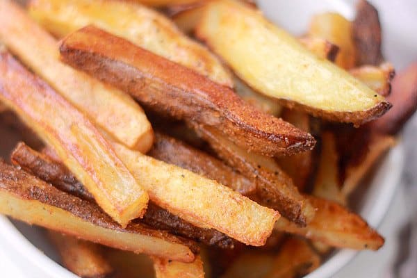 Crispy Oven Baked Fries Baker Bettie How To Make The Crispiest Oven Baked Fries Baker Bettie