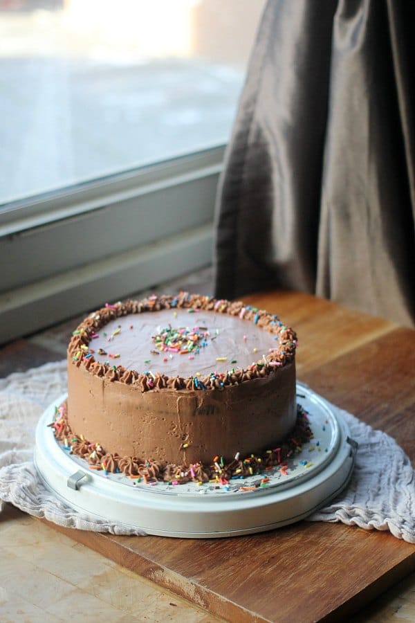 Chocolate Cake With Swiss Meringue Buttercream Baker Bettie
