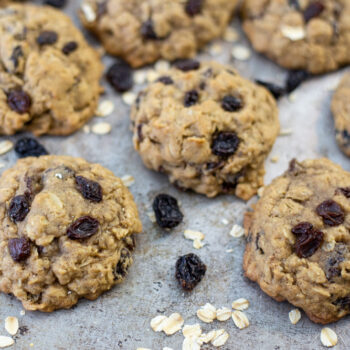 Perfect Oatmeal Raisin Cookies