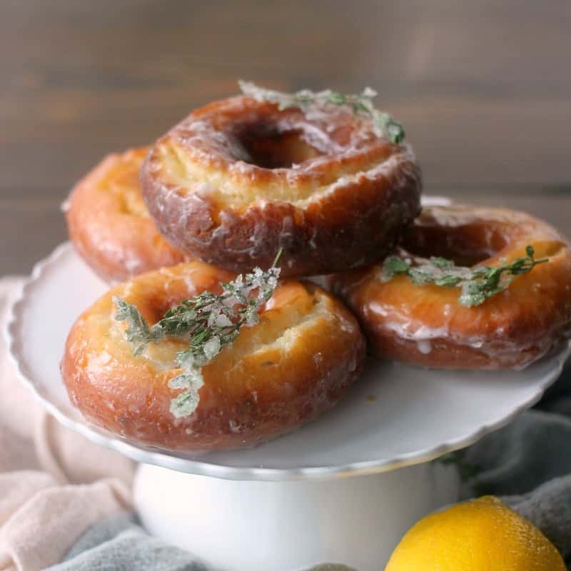 Lemon & Thyme OldFashioned Donuts Baker Bettie