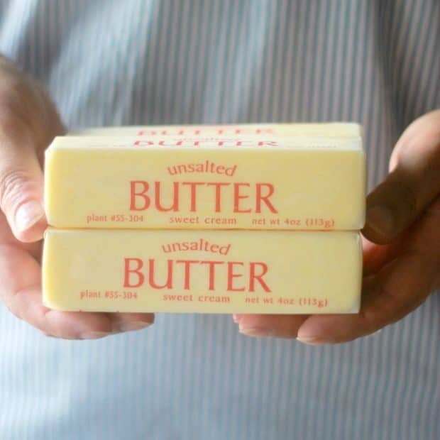 Sticks of butter