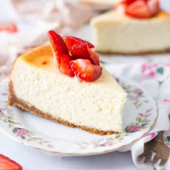 Best New York Cheesecake, Creamiest Cheesecake | Baker Bettie