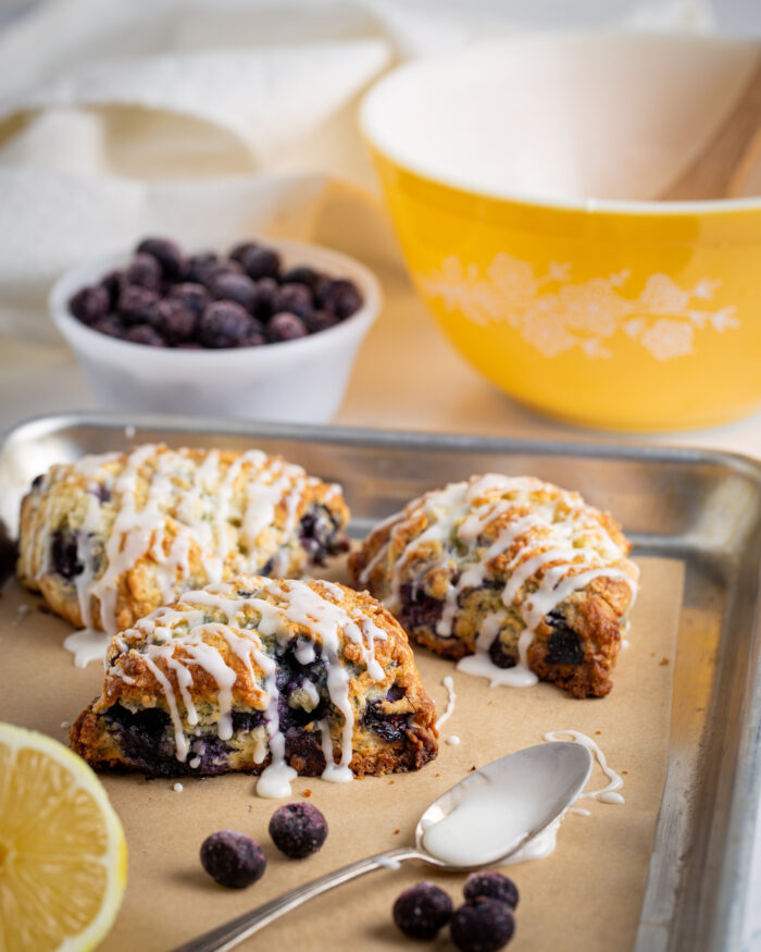 blueberry scones
