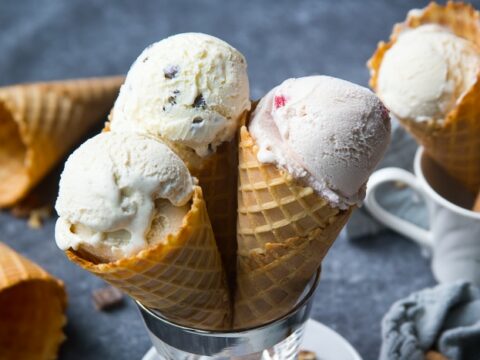 Homemade Ice Cream Recipe, Machine Method with Variations