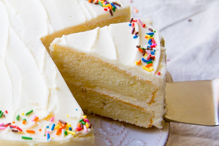 The Best White Cake Recipe - Pretty. Simple. Sweet.