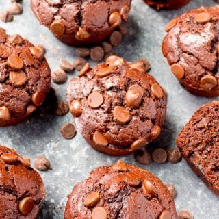 Moist Chocolate Muffins-image