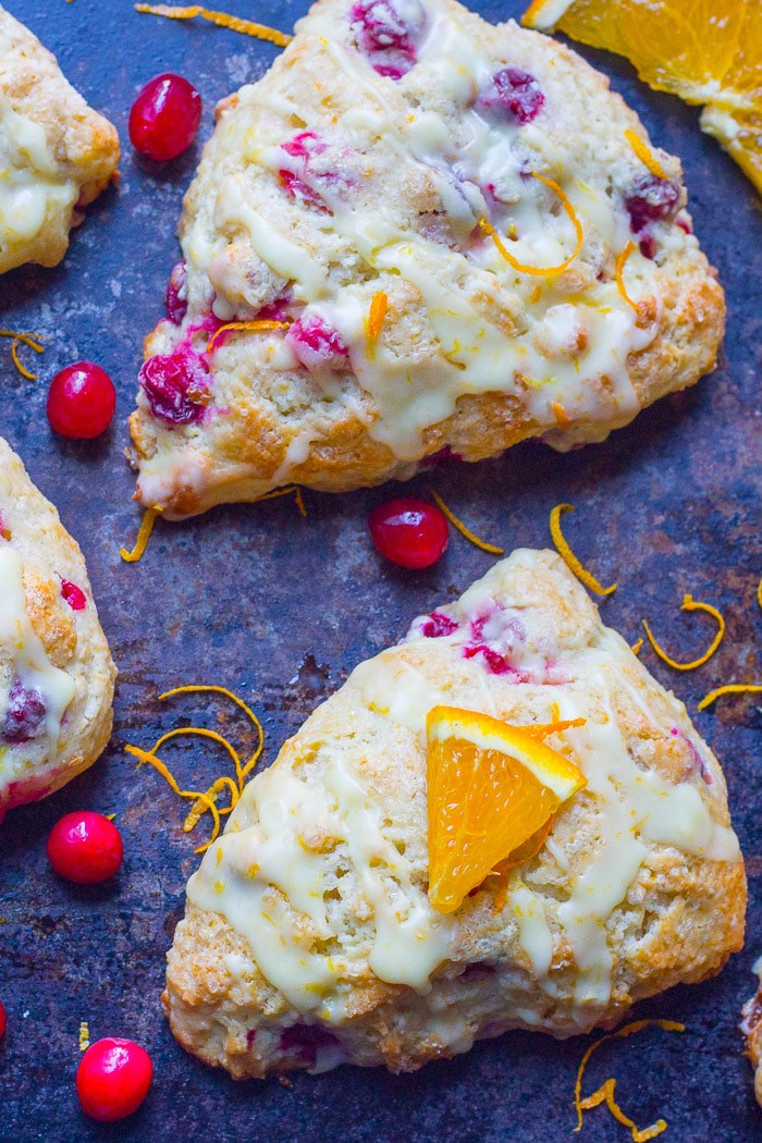 Cranberry Orange Scones | Baker Bettie