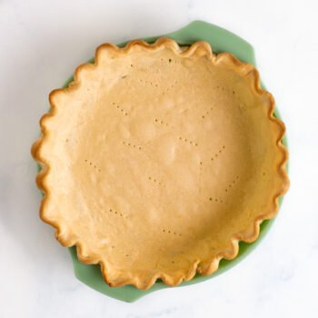 pie crust that has been fully blind baked