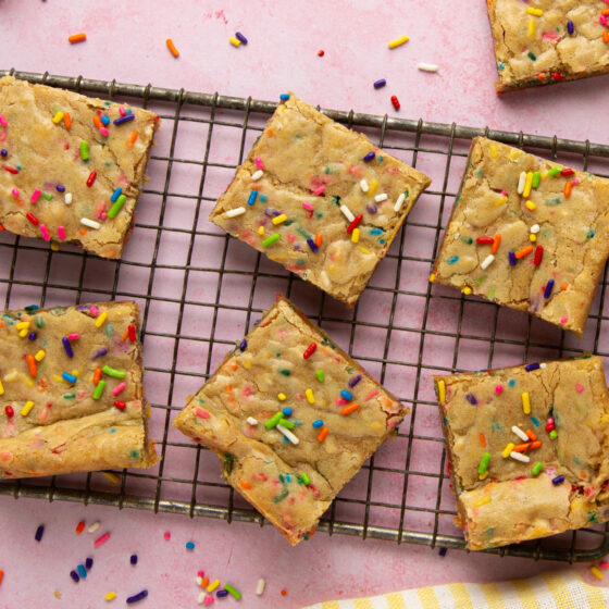 Funfetti Blondies Baker Bettie
