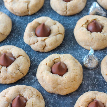 peanut butter blossom cookies